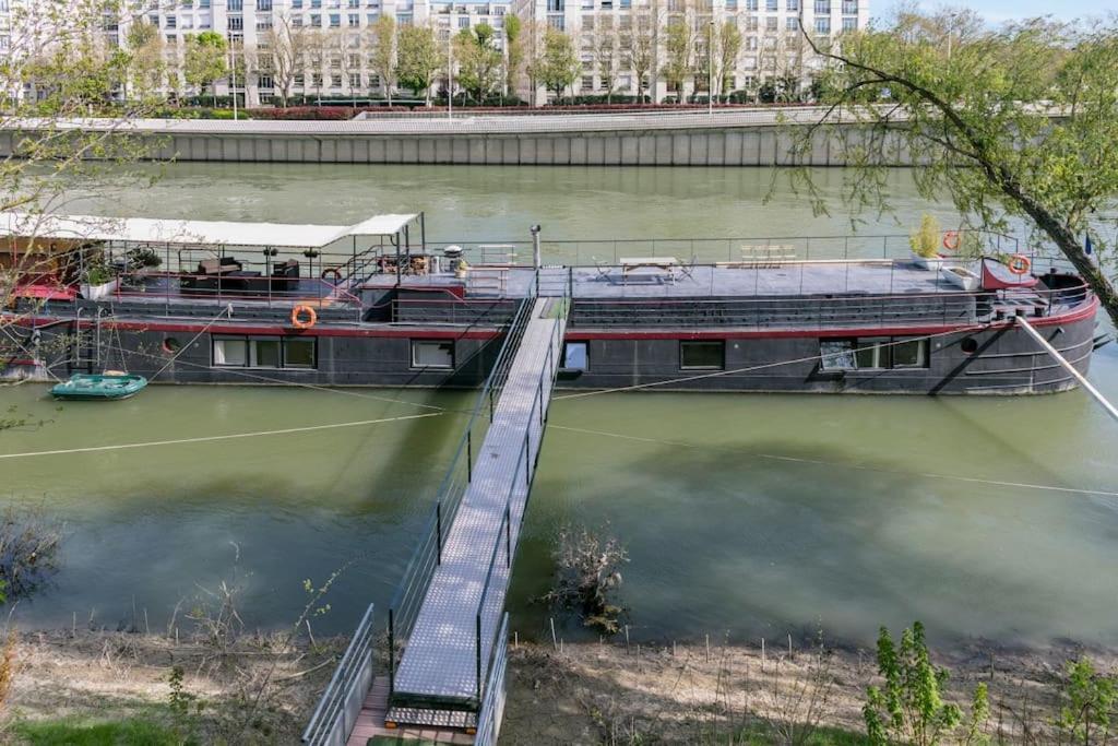 Grande Peniche 4 Ch - 10 Pers -Paris - Ile De Puteaux- Terrasses别墅 外观 照片